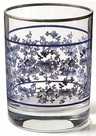 Blue Room Collection Glassware Double Old Fashioned