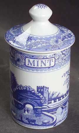 Blue Room Collection Spice Jar Set Individual Jar & Lid