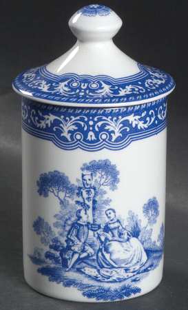 Blue Room Collection Spice Jar Set Individual Jar & Lid