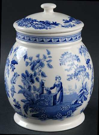 Blue Room Collection 6" Storage Jar & Lid