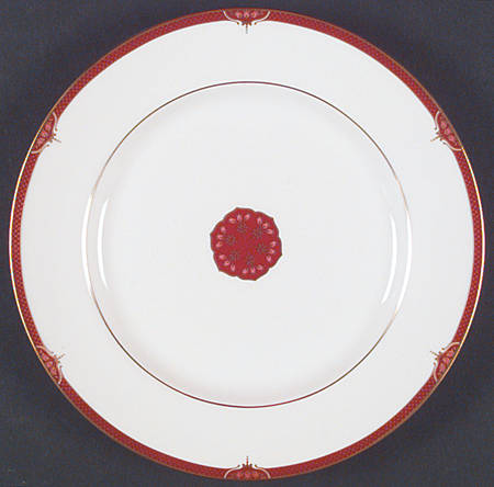 Bordeaux Accent Salad Plate