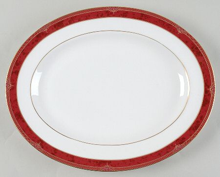 Bordeaux 15" Oval Serving Platter