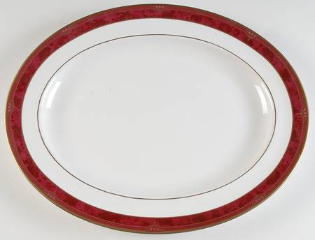 Bordeaux 16" Oval Serving Platter