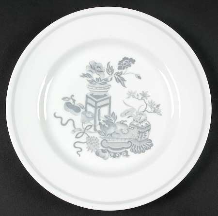 Bowpot Grey Salad Plate