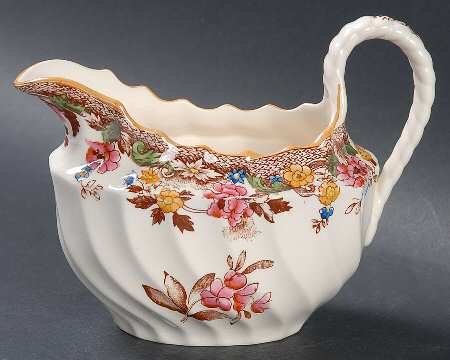 British Flowers Creamer
