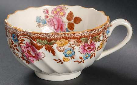British Flowers Flat Cup