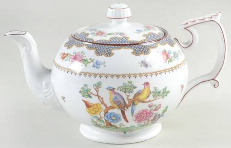 Brompton Blue Teapot & Lid
