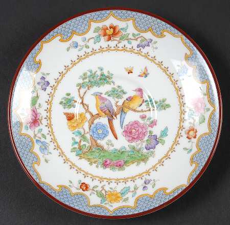 Brompton Blue Saucer