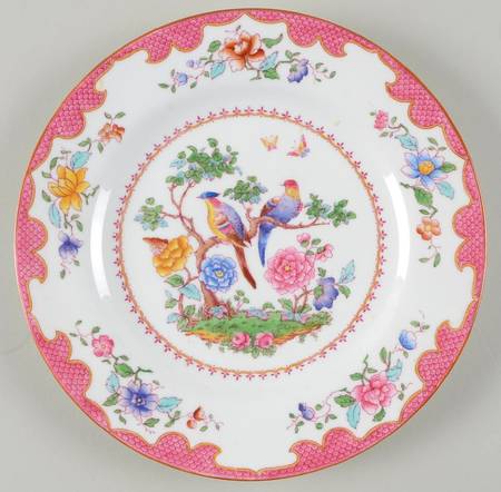 Brompton Pink Luncheon Plate
