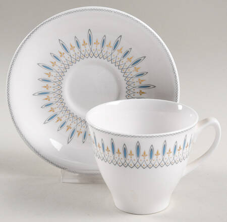 Brussels Flat Cup & Saucer Set