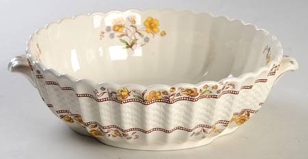 Buttercup (Older Backstamp) Round Vegetable No Lid