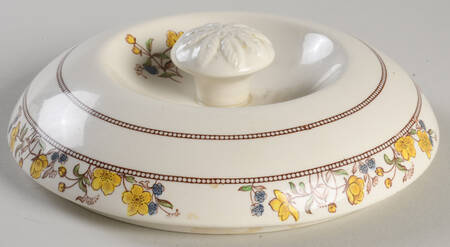 Buttercup (Older Backstamp) Lid for Small Round Oven-To-Table Casserole
