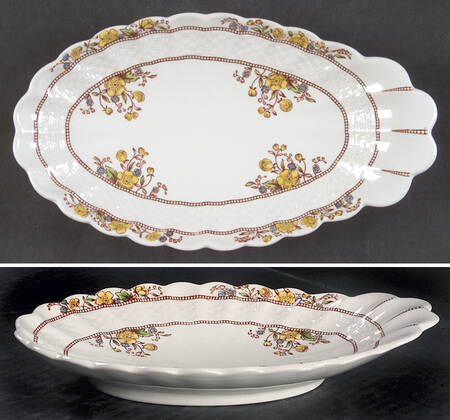 Buttercup (Older Backstamp) Pickle Dish