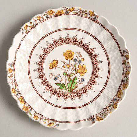 Buttercup (Older Backstamp) Saucer for Flat Cup by Spode