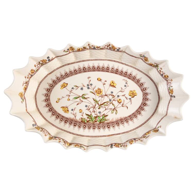 Buttercup (Older Backstamp) Jubilee Platter