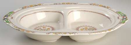 Buttercup (Older Backstamp) Oval Covered Divided Vegetable No Lid