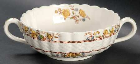 Buttercup (Older Backstamp) Flat Cream Soup Bowl