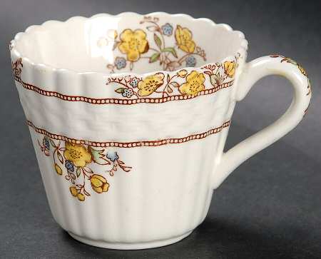 Buttercup (Older Backstamp) Flat Demitasse Cup