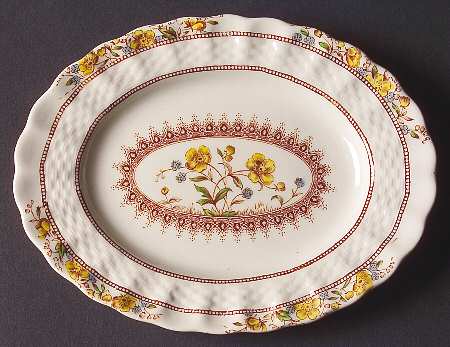 Buttercup (Older Backstamp) Relish/Gravy Underplate