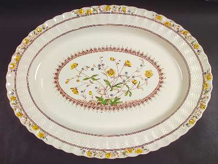 Buttercup (Older Backstamp) 20" Oval Serving Platter