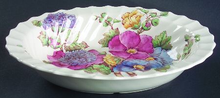 Butchart 9" Oval Vegetable Bowl
