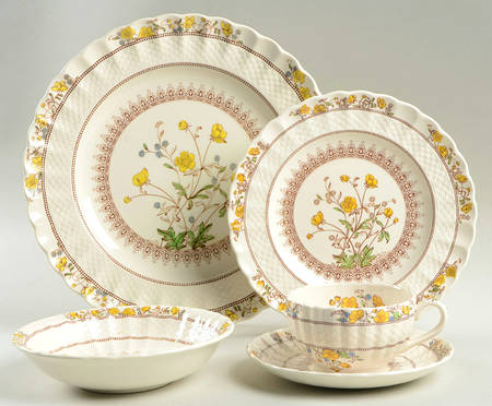 Buttercup (Newer Backstamp) 5 Piece Place Setting