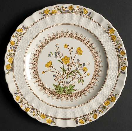 Buttercup (Newer Backstamp) Luncheon Plate