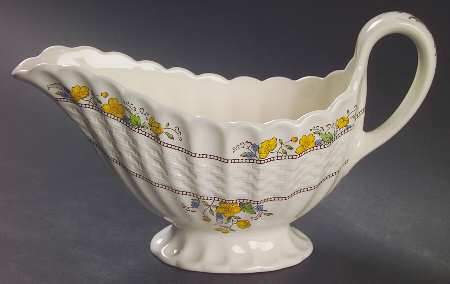 Buttercup (Newer Backstamp) Gravy Boat