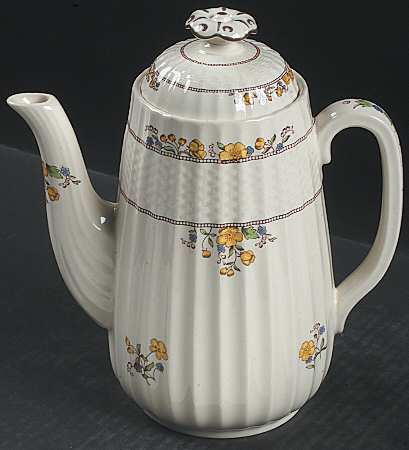 Buttercup (Newer Backstamp) Coffee Pot & Lid