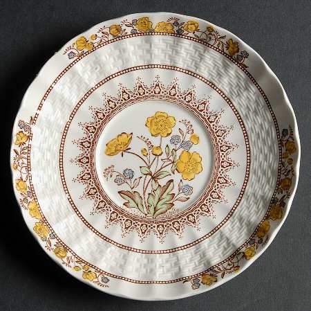Buttercup (Newer Backstamp) Saucer for Flat Cup