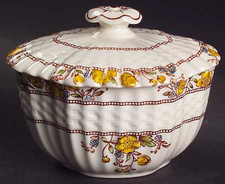 Buttercup (Newer Backstamp) Mini Sugar Bowl & Lid