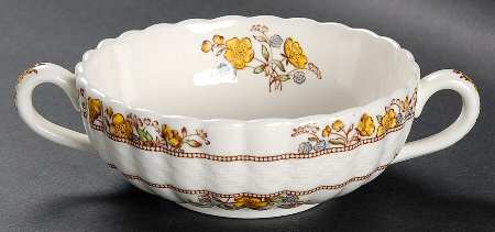 Buttercup (Newer Backstamp) Flat Cream Soup Bowl