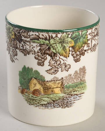 Byron Multicolor (Green Trim) Jam/Jelly No Lid