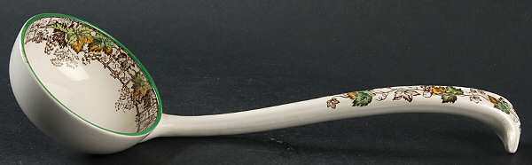 Byron Multicolor (Green Trim) Tureen Ladle