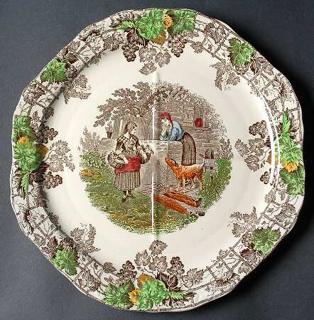Byron Brown Multicolor (No Trim) Sandwich Plate