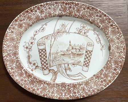 Cairo 11" Oval Serving Platter