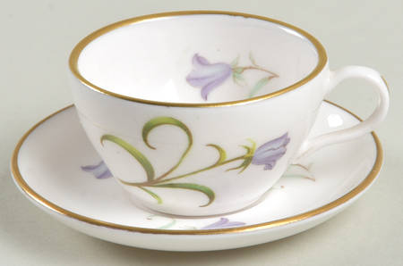 Campanula Miniature Cup and Saucer Set