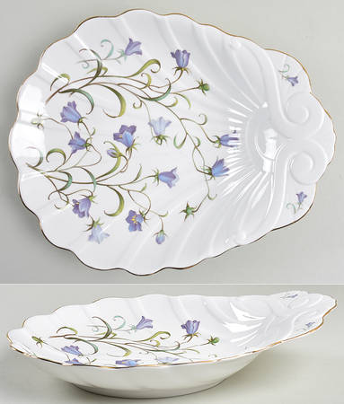 Campanula 10" Oval Shell Tray