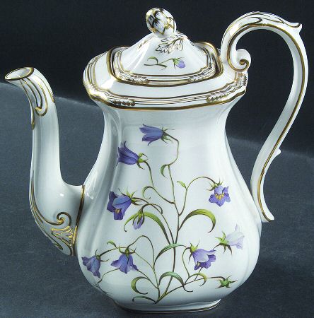 Campanula Coffee Pot & Lid