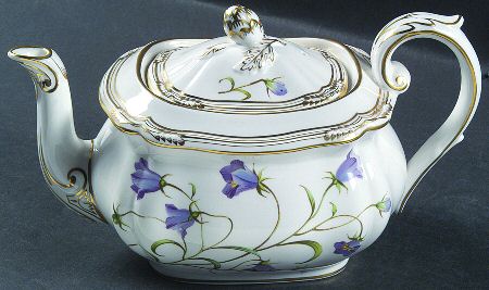 Campanula Teapot & Lid