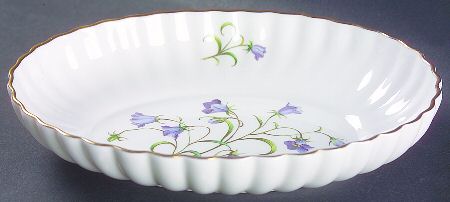 Campanula Oval Sweet Meat Dish