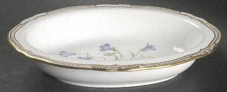 Campanula 9" Oval Vegetable Bowl