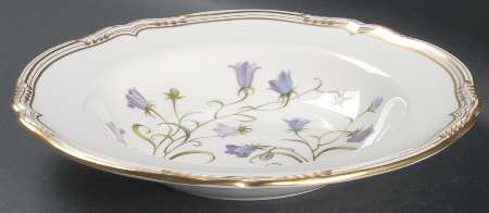 Campanula Large Rim Soup Bowl