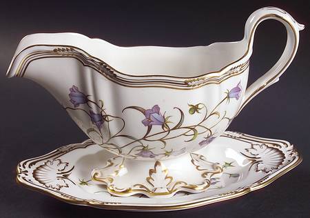 Campanula Gravy Boat & Underplate/Relish