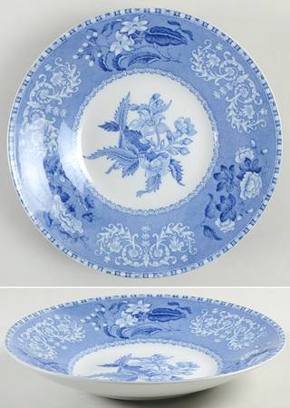 Camilla Blue (Earthenware, Scalloped) Bread and Butter Bowl