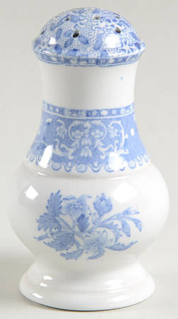 Camilla Blue (Earthenware, Scalloped) Pepper Shaker