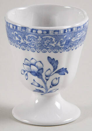 Camilla Blue (Earthenware, Scalloped) Single Egg Cup
