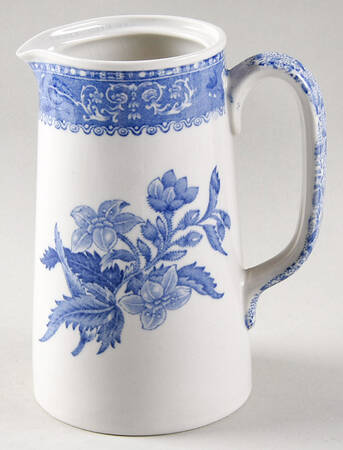 Camilla Blue (Earthenware, Scalloped) Hot Water Jug No Lid