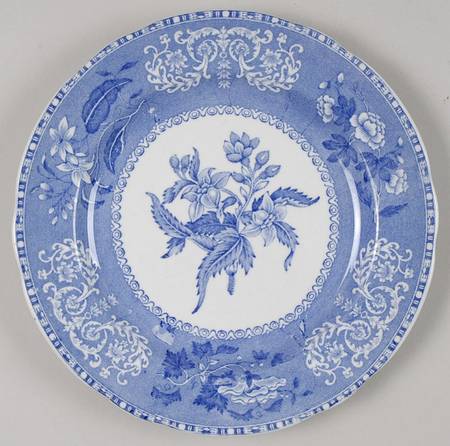 Camilla Blue (Earthenware, Scalloped) Salad Plate