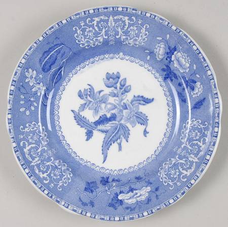 Camilla Blue (Earthenware, Scalloped) Bread & Butter Plate by Spode